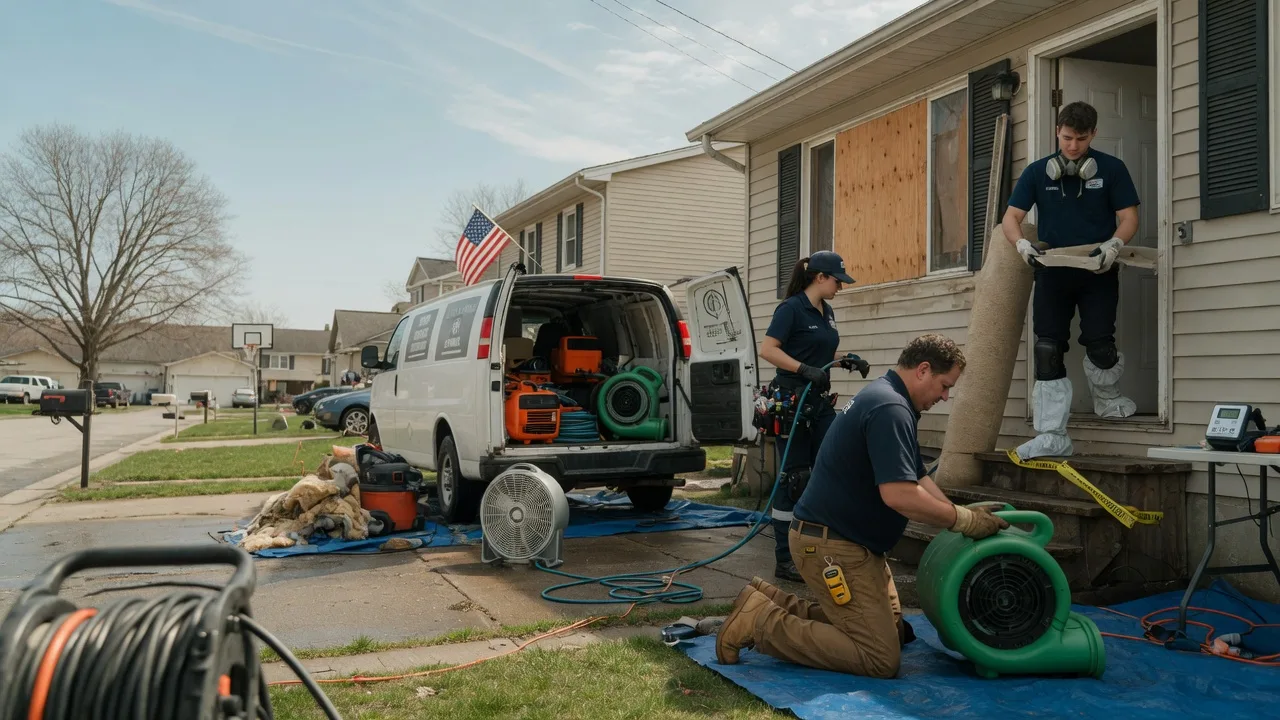Water Damage Restoration in Connersville, IN near me